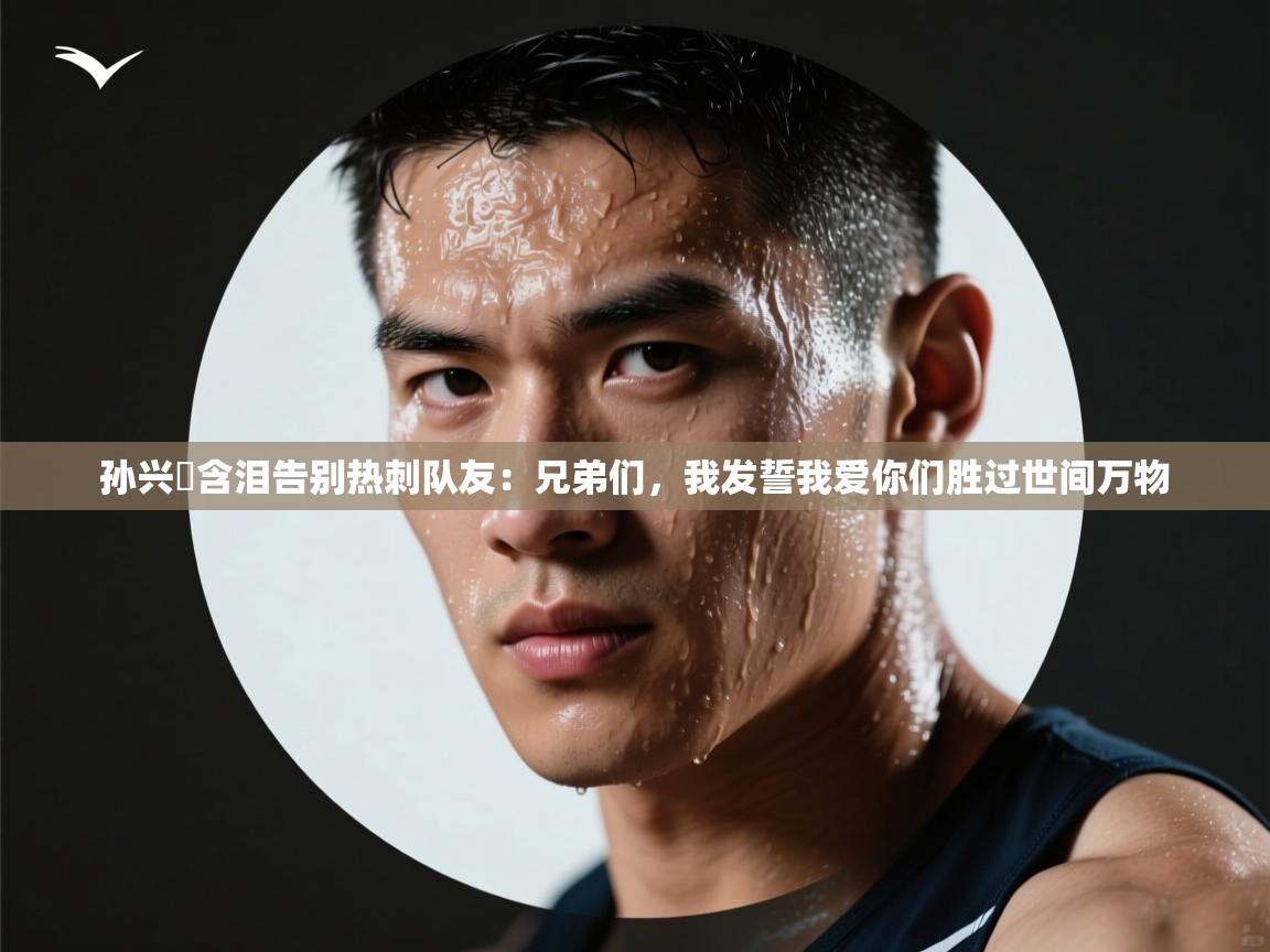 孙兴慜含泪告别热刺队友:兄弟们,我发誓我爱你们胜过世间万物 第1张